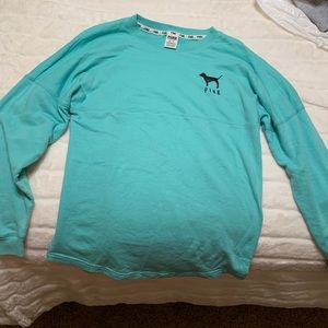 PINK long sleeve crew shirt